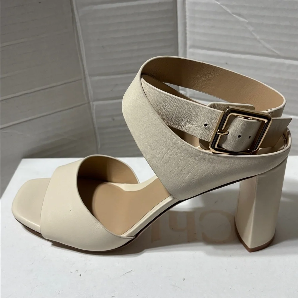 Antonio Melani leather block heel sandals. NWOT - Picture 4 of 8